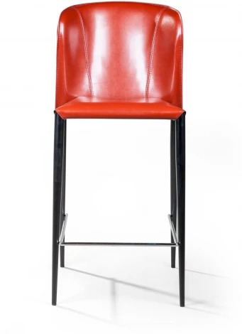 Стул полубарный Albert, кожа ретро-красный Top Concept ALBERT 2000000000176