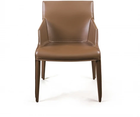 Стул с подлокотниками Morgan, экокожа коричневый Top Concept MORGAN 2001000001088