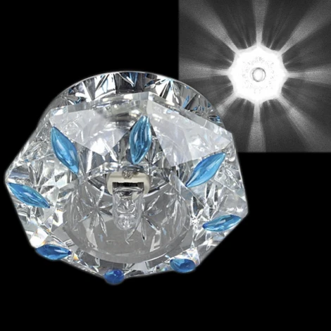 Встраиваемый точечный светильник Sneha 1152/CT G9 CR/CL+LBL (220V, круглые)