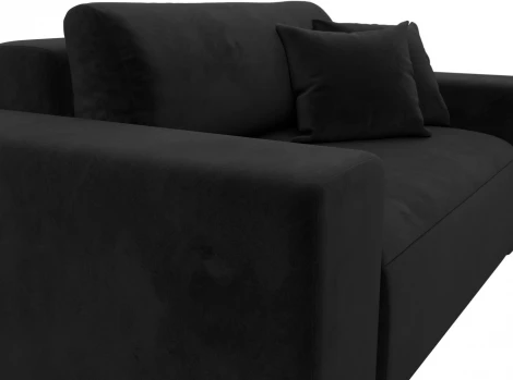 Кресло Лига-036 НПБ (Черный/Велюр) Лига Диванов арт.121295