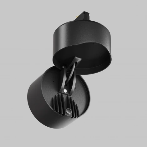 Трековый светильник трехфазный 15W 220V Maytoni Alfa TR199-3-15W4K-M-B (LED, круглые)