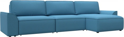 Диван угловой Лига-048 НПБ лонг Лига Диванов (Рогожка) арт.128487