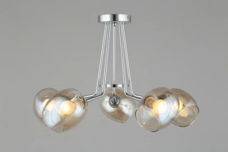 Потолочная люстра Omnilux 273 OML-27307-05 (220V, шарики)