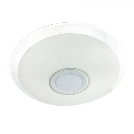 Потолочный светильник круглый Omnilux Melofon OML-47307-52 (LED, 220V, управление смартфоном, умный дом - i-Lamp, звездное небо)