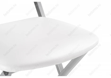 Стул Woodville на металлокаркасе Elevis белый полимер / светлый мусс 459670