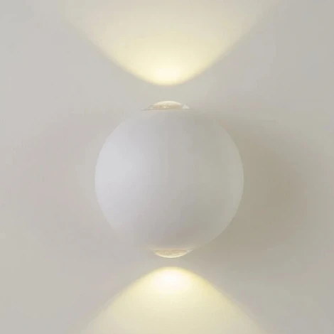 Архитектурная подсветка светодиодная AM Group AM304 AM304-2X3 W WH 4000K (220V, круглые, IP65)