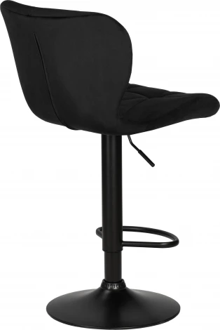Стул барный DOBRIN BARNY BLACK (черный велюр (MJ9-101))