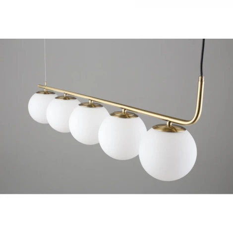 Подвесной светильник Omnilux Avetrana OML-66613-05 (220V, на тросе, шарики)