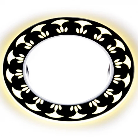 Встраиваемый точечный светильник Ambrella Gx53 Led G433 WH/WW (220V)