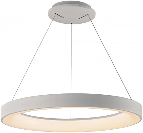 Подвесной светильник Mantra Niseko 8570 (регулировка яркости, LED, 220V, пульт управления, на тросе, кольцо)