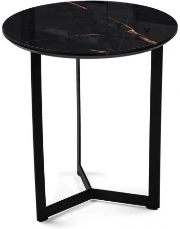 Журнальный столик Woodville Роб D-450 обсидиан / черный 553556