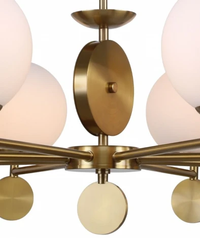 Потолочная люстра на штанге Stilfort Marsela 2141/05/08P (220V, шарики)