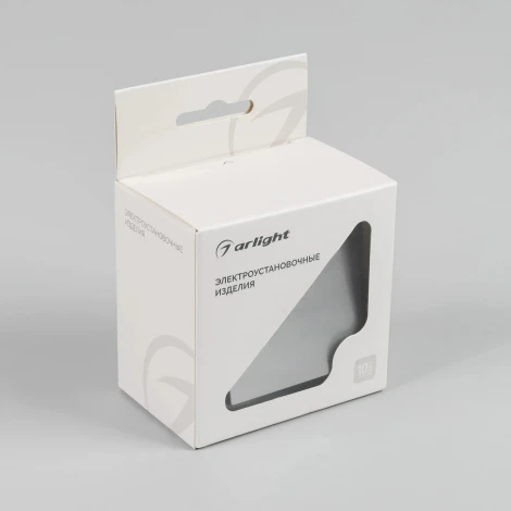 Механизм выключателя одноклавишный проходной SWT-MKP1-PL-GR-V (250V, 10A) (Arlight) 049873