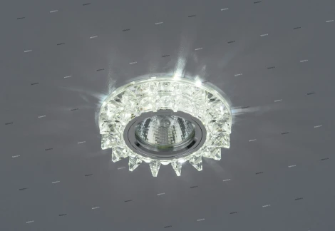 Встраиваемый точечный светильник Elektrostandard 6037 MR16 SL зеркальный/серебро