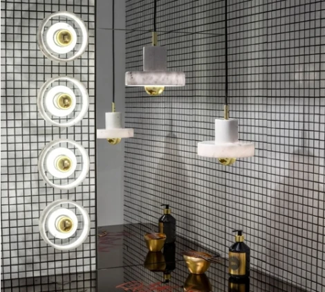 Бра Tom Dixon Stone Wall Lamp ImperiumLoft 44,849 (157000-22) (220V, круглые)