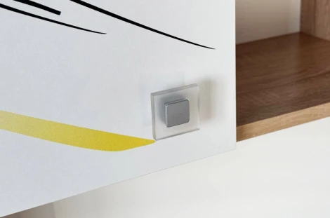 Форсаж Стол Mebelson (ЛДСП/Дуб сонома,Белый) арт.MKF-05.1623