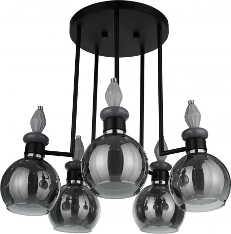 Потолочная люстра на штанге 33 Идеи CHN903.05.CH17.BL-S12GR (220V)