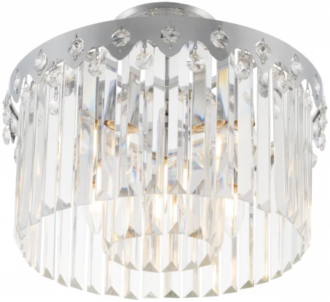 Потолочная люстра хрустальная на штанге Arte Milano Sorrento-8909 378909/5/50/390 CR (220V)