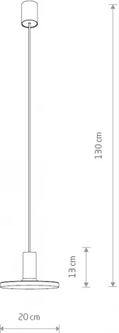 Подвесной светильник Nowodvorski Hermanos 8038 (220V, на проводе, круглые)