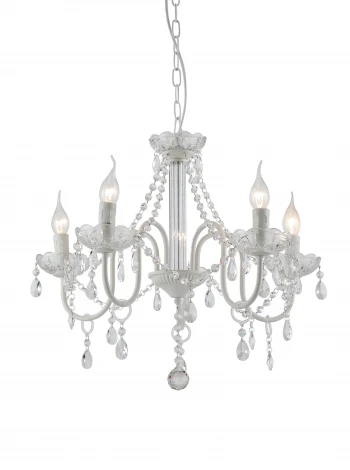 Подвесная люстра Moderli Fettel V2510-5P (220V, на цепи, свеча)