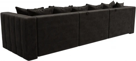 Диван угловой Лига-052 НПБ Лонг угол универсальный Лига Диванов (Велюр) арт.128834