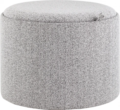 Пуф Stool Group с ящиком Хюгге L букле темно-серый арт.УТ000040207