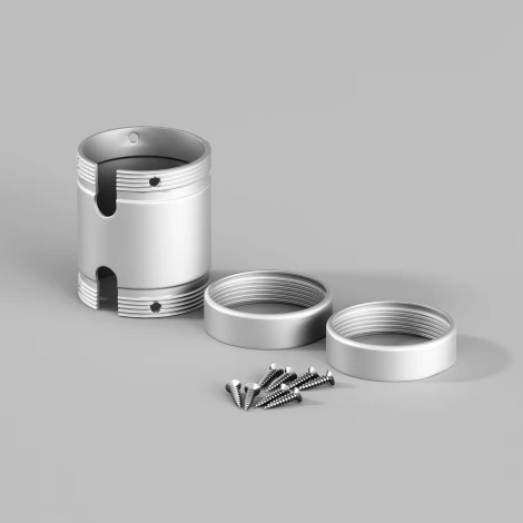 Коннектор Nemo серебро Maytoni Круглый 360° 20322