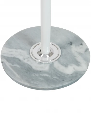 Вешалка напольная BONNY (белый мрамор, белый)