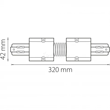 Соединитель Lightstar Barra 504157 (220V)