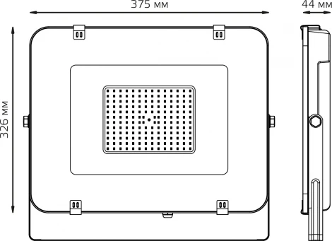 Прожектор уличный Gauss Elementary 691511150 (LED, 220V, IP65)