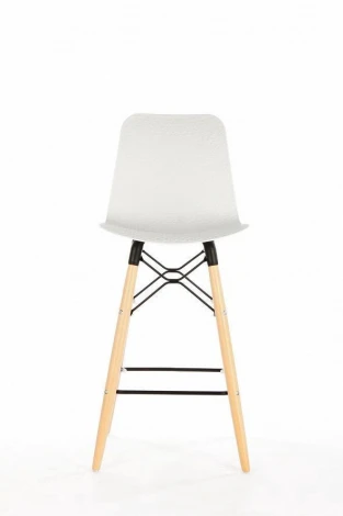 Полубарный стул Eiffel Белый