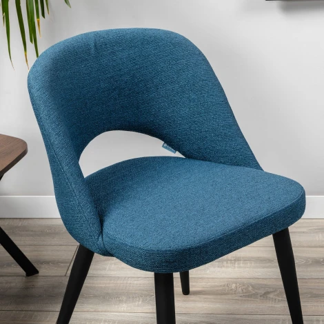 Стул R-Home Lars БлюАрт/Чёрный