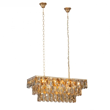 Подвесная люстра Vitaluce V5271-8/23 (220V, хрусталь, на цепи)