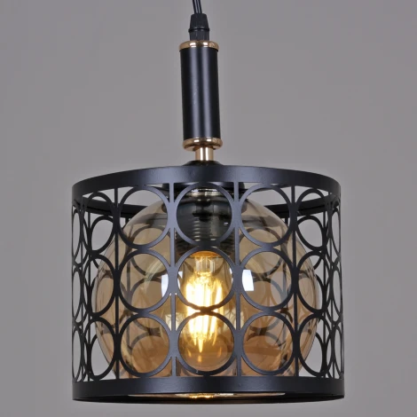 Подвесной светильник Reluce 04001-0.9-01 BK (220V, на проводе)