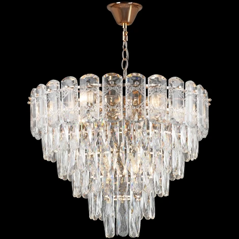 Подвесная люстра хрустальная Reluce 36720-0.4-8+5 FGD