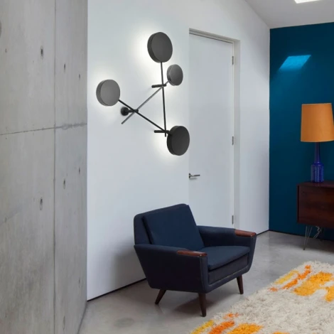 Бра Iride Bernhardt Dots 100 Cm черный ImperiumLoft Dots-201 (101537-26) (LED, 220V)