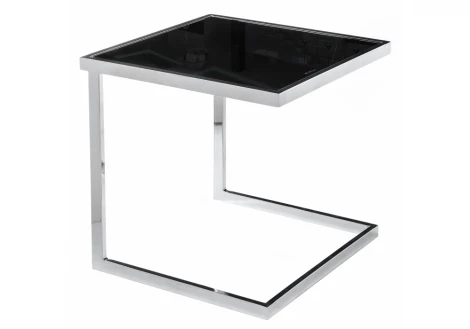 Журнальный стол Woodville Deco SQ черный 11726