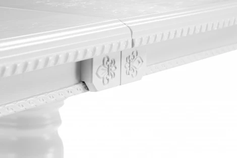 Стол деревянный Woodville Эвклаз овальный белый арт.615242