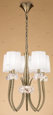 Подвесная люстра Mantra Loewe 4732 (220V, на цепи)