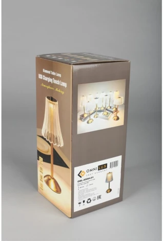 Настольная лампа светодиодная Omnilux OML-40004-01 (220V, гриб)