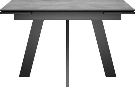 Стол обеденный WINGS Северный камень/Черный, Черный арт.00-00075222