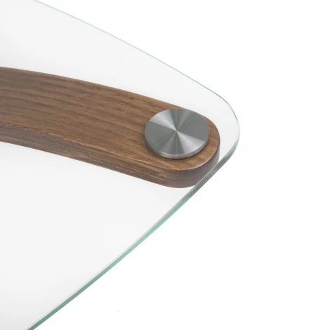 Стол журнальный Гурон 3 орех американский Mebelik 009647