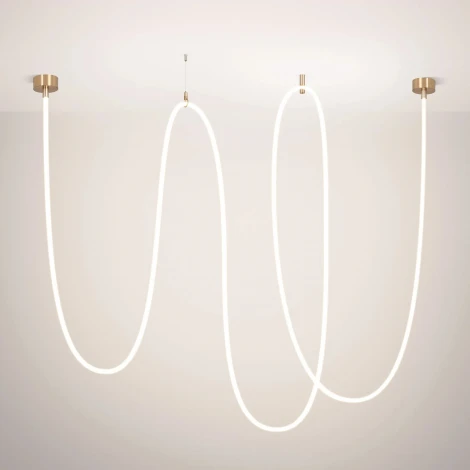 Светильник SP-TROPIC-SURFACE-R18-L10000-110W Warm3000 (GD, 360 deg, 230V) (Arlight, IP20 Пластик) 043408