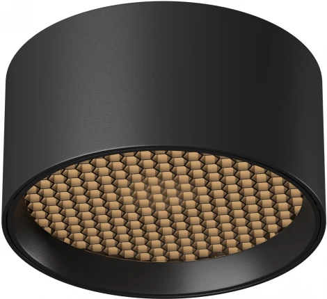 Накладной потолочный светильник влагостойкий LED Maytoni Glare C122CL-L7-3K-B (220V, круглые)