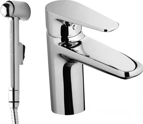 Смеситель Am.Pm Inspire F5004000 для раковины с гигиеническим душем