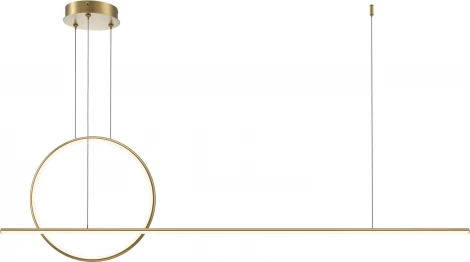 Подвесной светильник Maytoni Halo MOD247PL-L49BSK (LED, 220V, на тросе, кольцо)