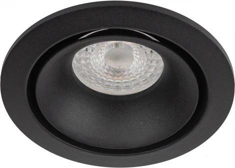 Встраиваемый точечный светильник ЭРА KL100 BK (12V, круглые)