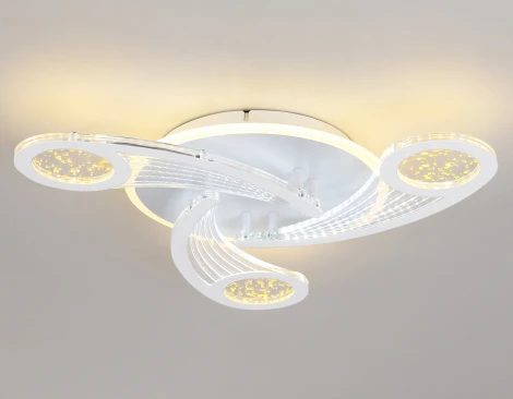 Потолочная люстра Ambrella ACRYLICA FA4475 (LED, 220V, пульт управления)
