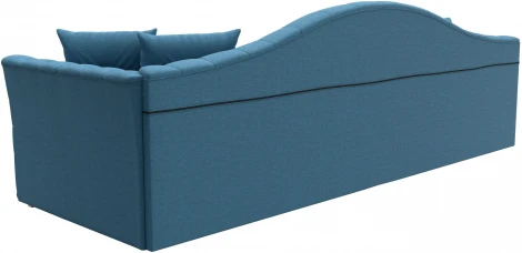 Диван прямой Артис (Голубой/Рогожка) Лига Диванов арт.123266