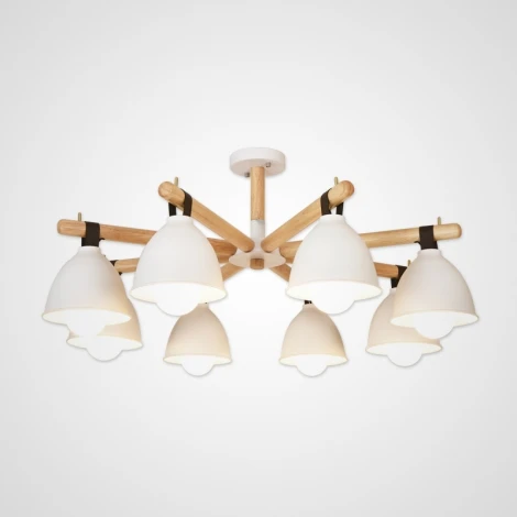 Потолочная люстра на штанге Flan 8 ImperiumLoft Flan01 (178010-26) (220V)